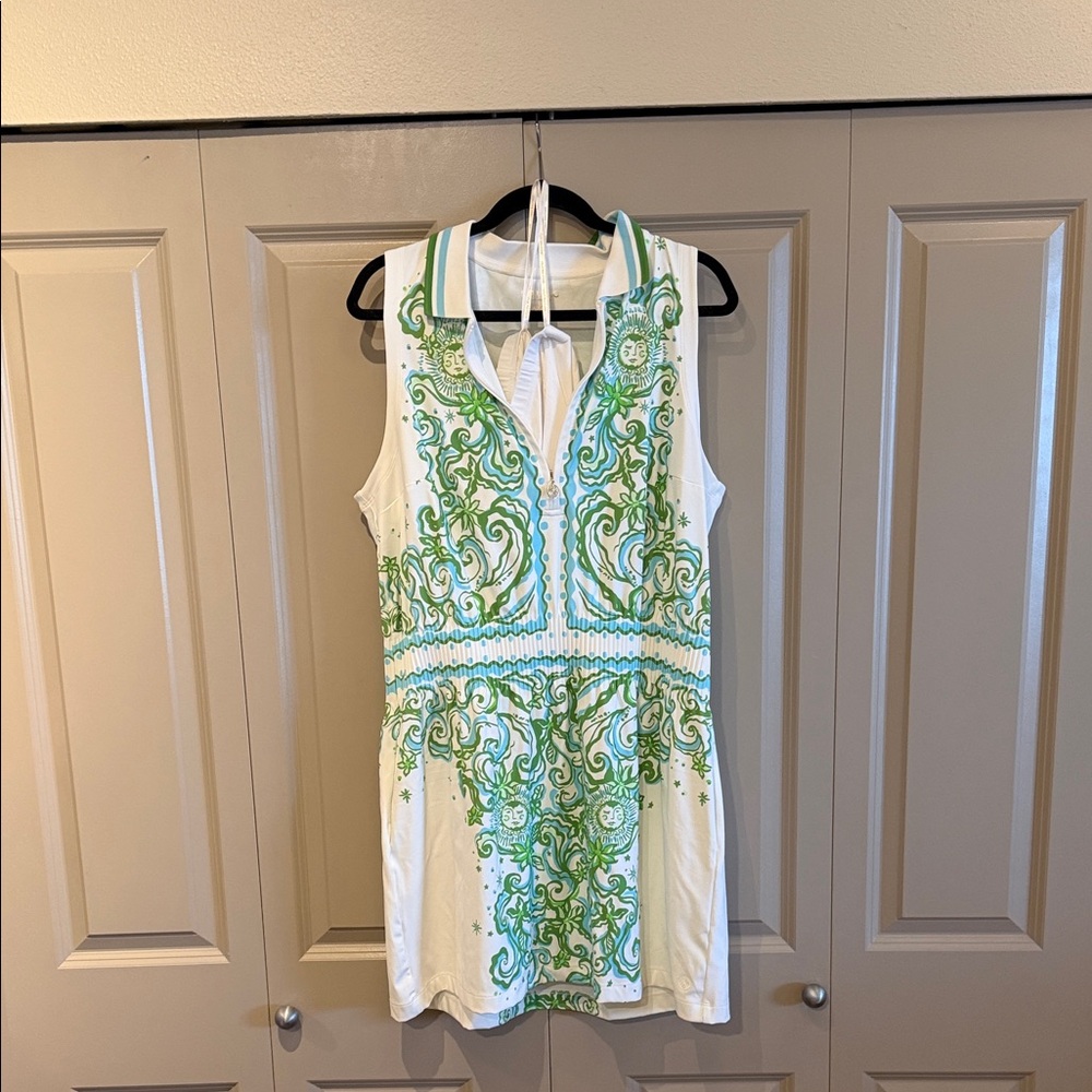 Lilly Pulitzer luxletic collared dress